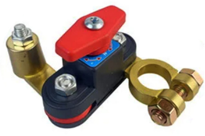 락모터스 300A 배터리 전원차단기 킬스위치 밧데리차단기 방전방지, 300L, 1개