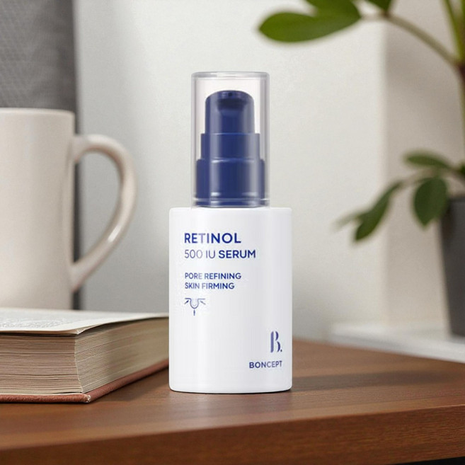 Daiso 다이소 본셉 레티놀 500 IU 세럼 탄력 케어 30ml, 1병