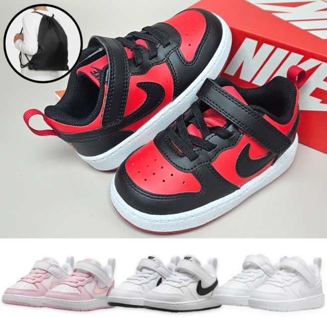 나이키 키즈 운동화 편안한 찍찍이 벨크로 아동화 (루쏠짐쌕가방지급)