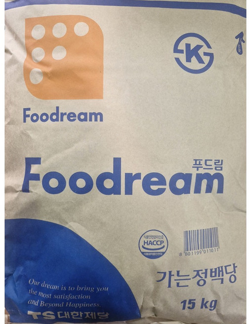 푸드림 하얀설탕, 15kg, 1개