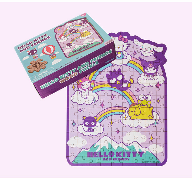 핸즈크라프트 헬로키티 나무 직소퍼즐 : 시즈 더 모먼트, 1개