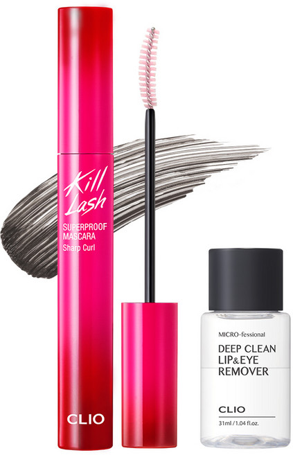 클리오 킬래쉬 수퍼프루프 마스카라+단독증정, 010 또렷컬, 1개