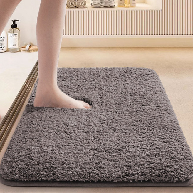 다알리아 빨아쓰는 호텔 발매트 프리미엄 매트, 1개, 그레이