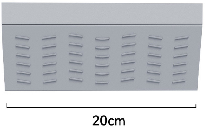 블리버킷 로봇청소기 문턱 경사대 길이 연장 키트, 그레이, 1개