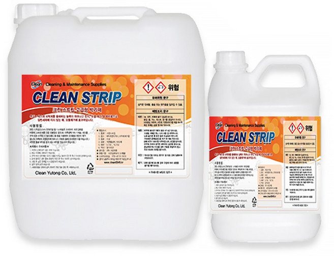 크린스트립 고급형 박리제 데코타일 아스타일 대리석 화광석 친환경적 크린유통, 3.75L (고성능 박리제), 1개