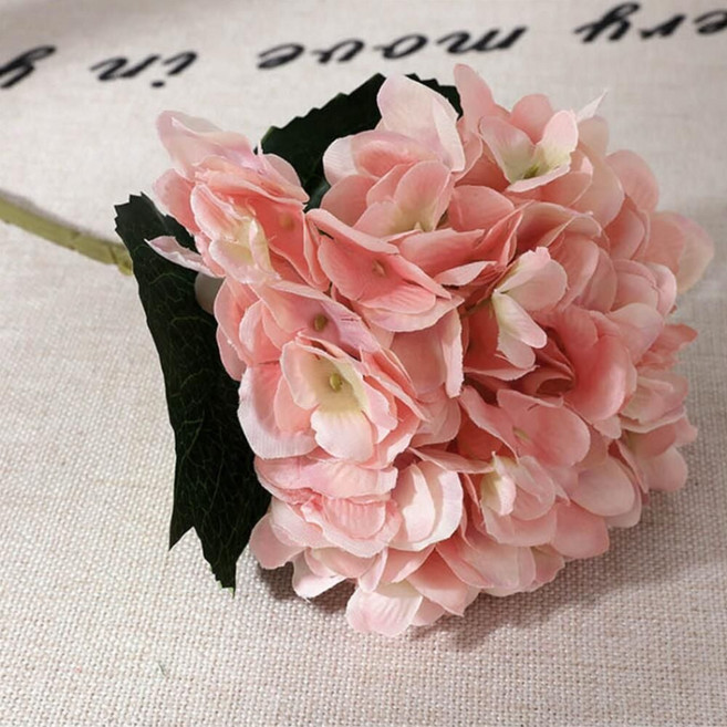 실내 플라워 인테리어 소품 풍성하고 예쁜 수국꽃조화, 04.퍼플