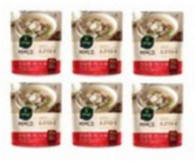 비비고 소고기 무국, 300g, 6개