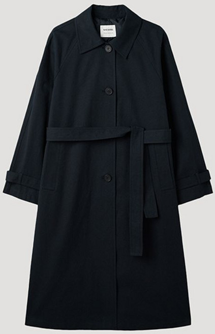 쉬즈미스 코튼 발마칸 트렌치 코트 SWWBYP11010 DN