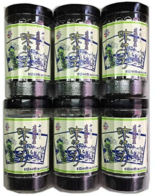 양념 김 와사비 맛×6개 세트 김 전문점 시치후쿠야 와사비의 자극의 김