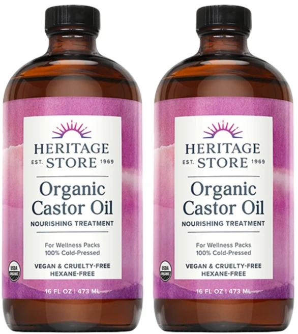 헤리티지스토어 캐스터 오일, 473ml, 2개 - 쿠팡