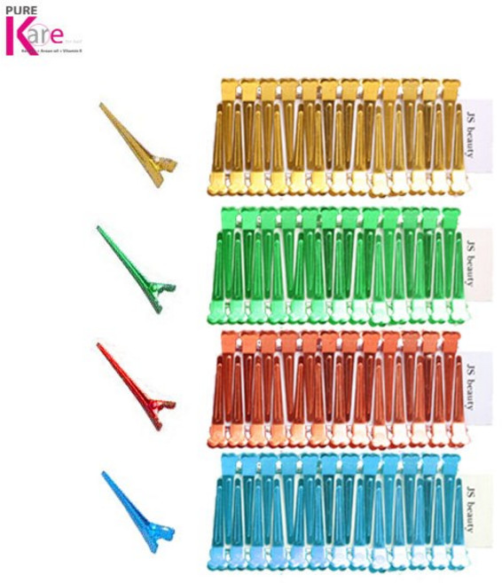 삼화 핀컬핀 미니핀셋 앞머리뿌리볼륨핀(25개), 1개, 랜덤