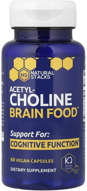 네츄럴스택스 Acetyl-콜린 브레인푸드 베지캡슐 60정 - 쿠팡
