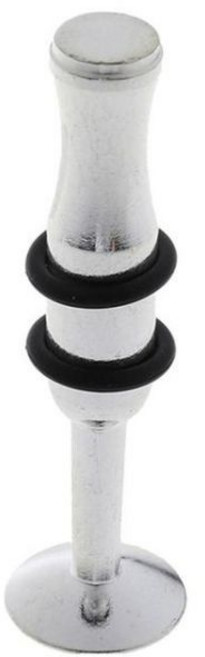 트럼펫 부품 Embouchure 훈련 장치 트럼펫 트럼본 클라리넷 색소폰용 스테인레스 스틸 입 근력 트레이너, 1) as shown