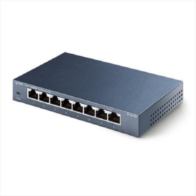 티피링크 TL-SG108PE 8포트 기가비트 스마트 스위치허브 (PoE 4포트), 단품
