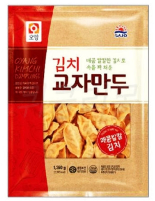 사조오양 김치 교자 만두 1.35kg, 1개