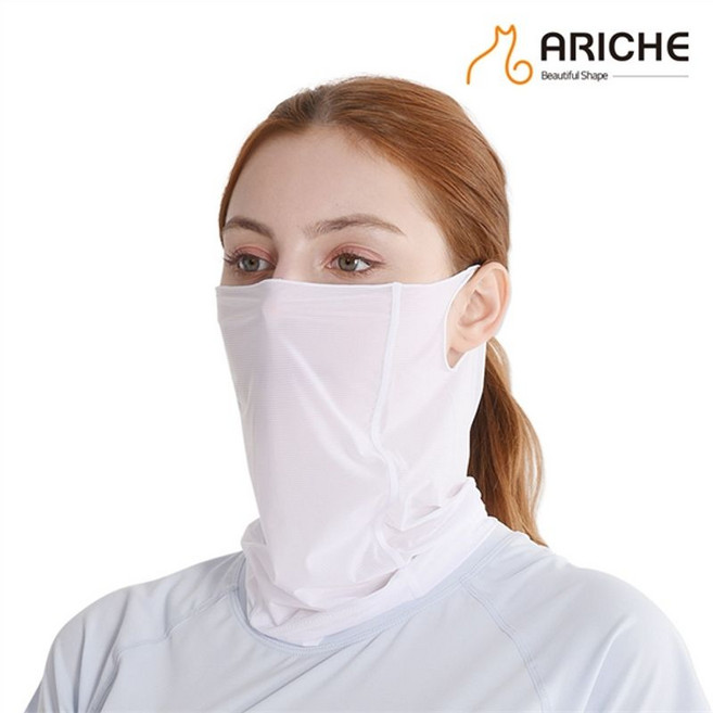 아리체 안면 귀걸이 쿨토시, 화이트, 1개