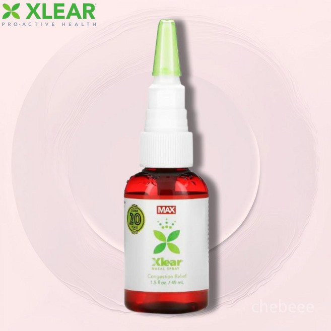 자일러 맥스 나잘 스프레이 45ml 코 비강 자일리톨 천연 식염수, 1개