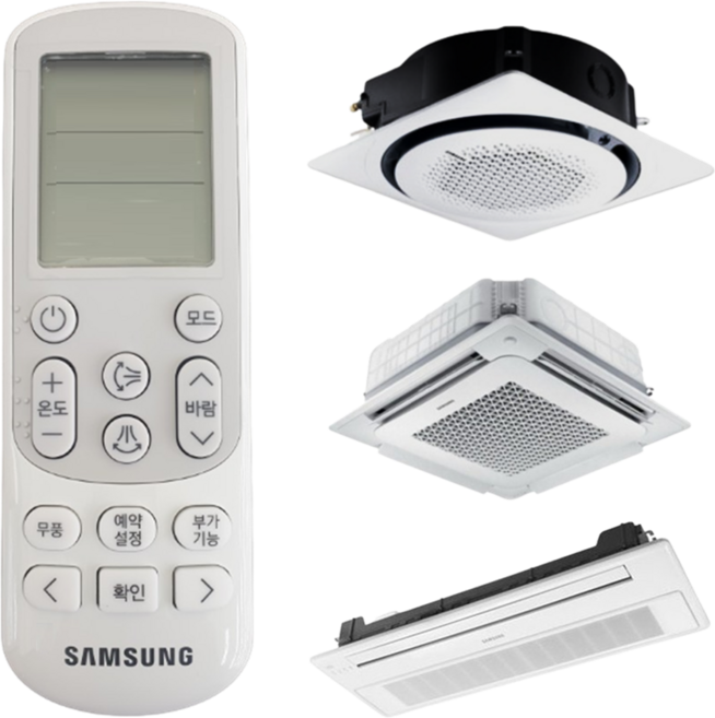 삼성 천장형 시스템 에어컨 냉난방기 온풍기 정품 통합 리모컨 AR-EH05 EH03 EH02, 1개