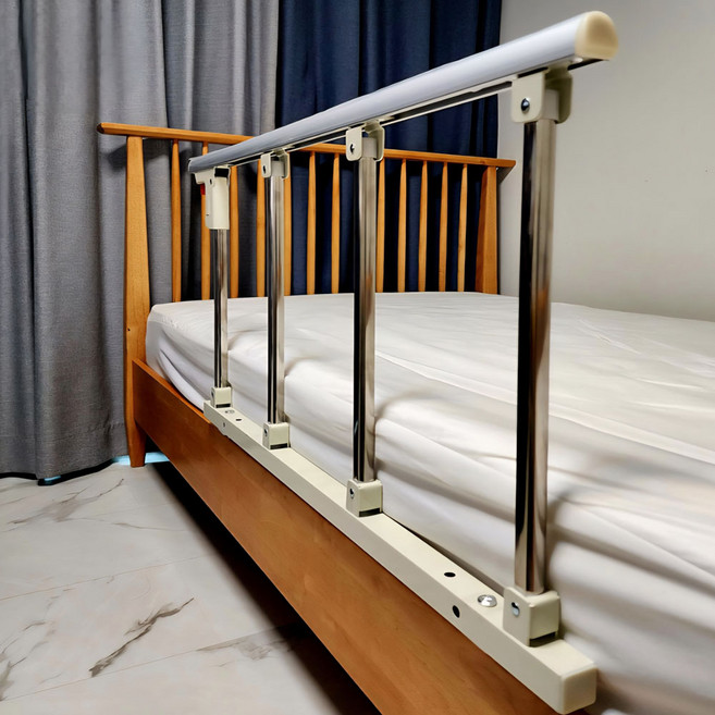 높이 50cm 안전 노인 어르신 환자 임산부 장애인 침대 안전가드 난간 낙상방지 안전바 칸막이 펜스 사이드 레일 접이식, 접이식 침대 사이드레일
