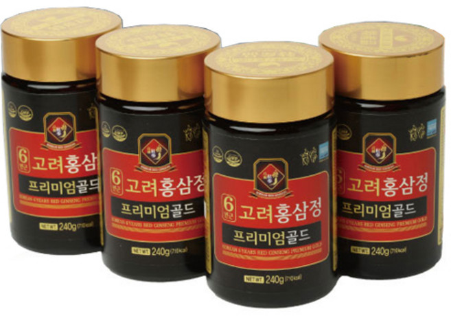 홍삼농축액 고려 홍삼정 프리미엄 2박스 8병, 960g