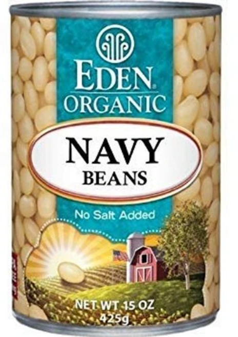 에덴 푸드 캔 콩 네이비 NS 유기농 15 온스 EDEN FOODS BEAN CAN NAVY NS ORG 15 OZ, 1개, 425g - 쿠팡