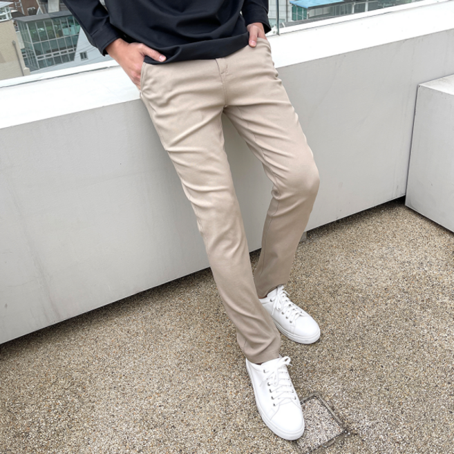 더맨쉽 더맨쉽 히든밴딩 울트라스판 면 바지 기본