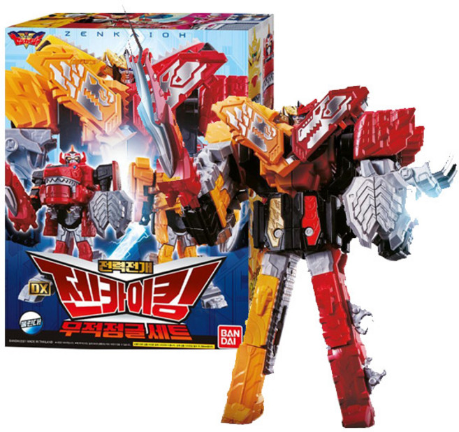 반다이 파워레인저 젠카이저 DX 젠카이킹 무적정글 세트