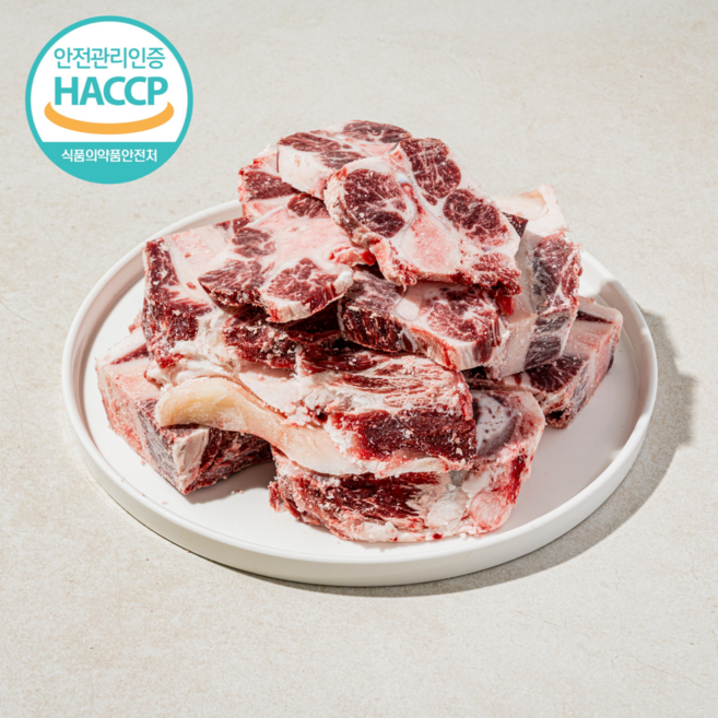 [HACCP 인증] 국내산 순수 한우 꼬리반골 뼈 3kg (알꼬리 제외) 기력 보충 몸보신, 1개