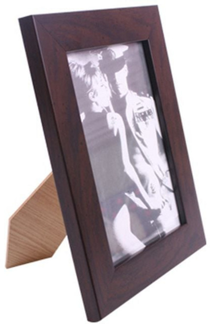 모티브액자5x7 S 13x18cm 밤색 사진액자 나무액자 벽걸이액자 탁상액자 A4액자 dew+709Kd, 1개, 본상품선택