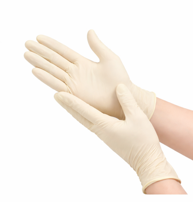 동광상사 깔깔이 미용장갑 중형 M, 베이지, 20개