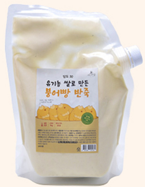 아빠랑 국내산 유기농 쌀로 만든 붕어빵 반죽 (당도30) 1kg, 1개