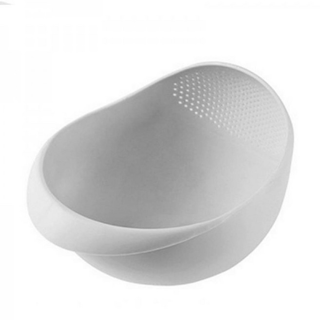 두레박 쌀바구니 과일 야채 믹싱볼 현미채반 과일체반 과일세척 식기채반 미니멀세척 채반, 1개