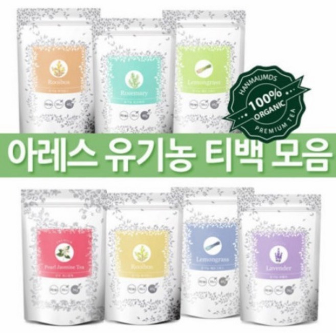 아레스 허브차 케모마일 페퍼민트 루이보스 로즈마리 레몬밤 얼그레이 히비스커스 레몬그라스 보이차 녹차 국화차 30티백, 로즈힙 30티백, 1개, 30개입, 36g