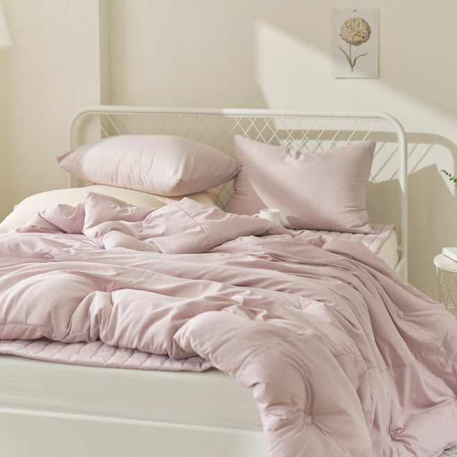 국내제조 띵스룸 몽글 먼지없는 알러지케어 항진드기 옥수수솜 이불세트