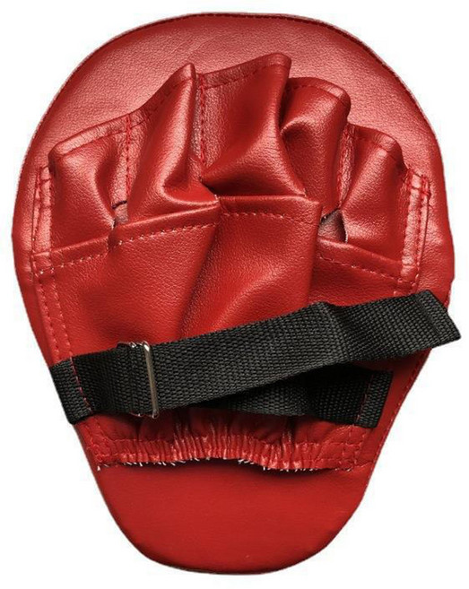 권투 장갑 패드 미트 조절 가능한 소프트 내구성 훈련 최대 충격 흡수용 1 개, 01 빨간, 1개