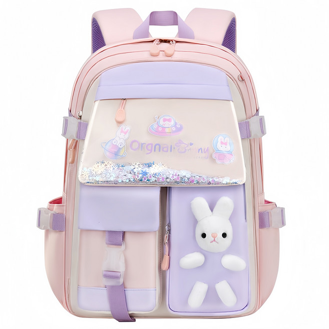 YUEMEIYD 초중고생 신학기 방수 책가방 어린이 대용량 캐쥬얼 가벼운 백팩