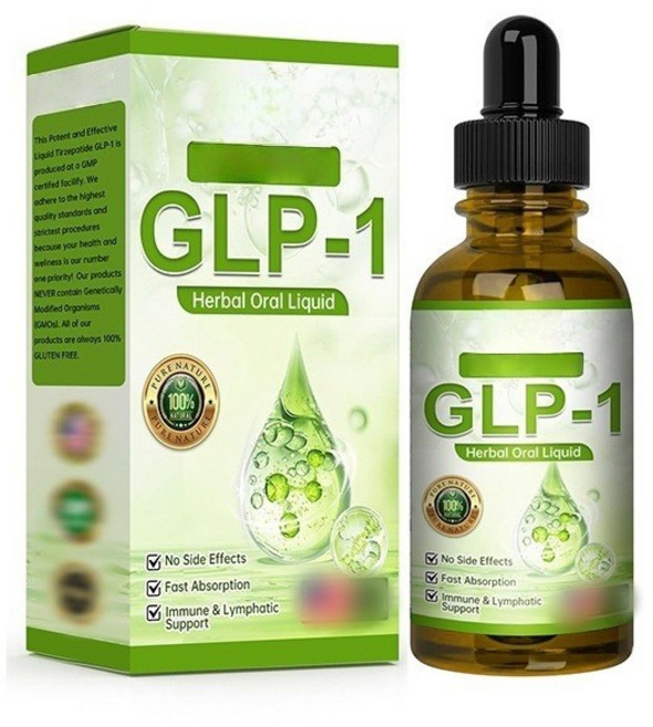 BuildLeaf Tirzepatide-GLP-1 Herbal Liquid신체 보충제, 1개, 100g