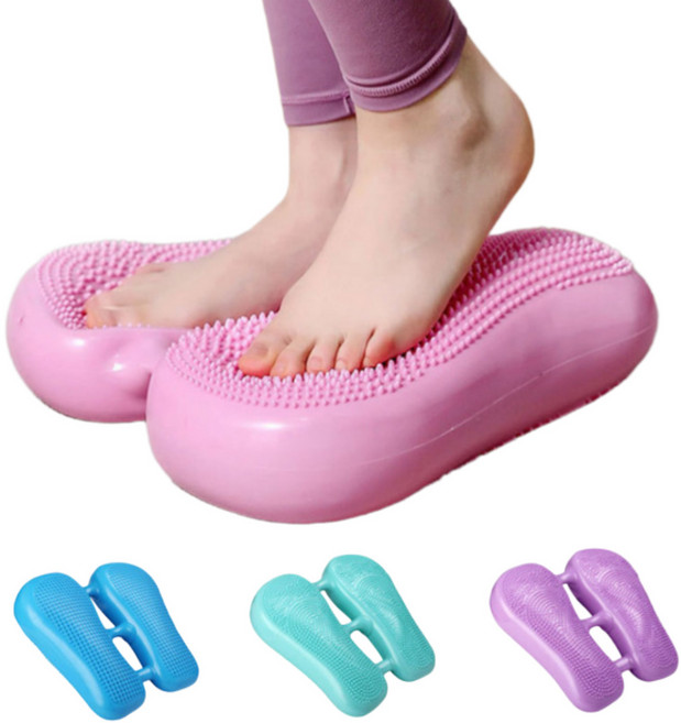 에어로워킹 스텝퍼 다리 헬스 발 마사지 다이어트 말랑이 에어 쿠션 실내 유산소 운동기구, 민트