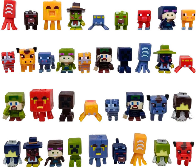 기사 몬스터 피규어 36종 A세트 f1217, 36개