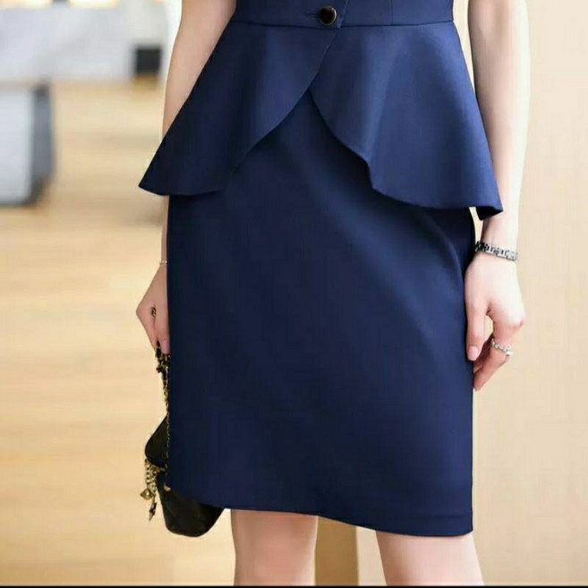 遇見 短袖韓版修身顯瘦女職業西裝套裝工作服OL上班族6611