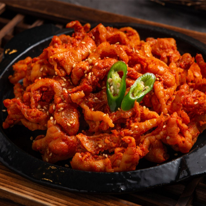 이영자 맛집 신사동 흥미닭발 직화구이 순한맛 무뼈닭발 캠핑음식 집들이 요리, 1개, 220g