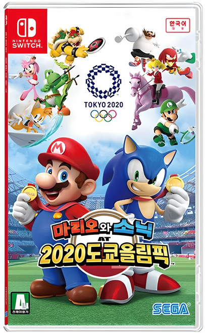 닌텐도 SWITCH 마리오와 소닉 2020도쿄올림픽 한글판