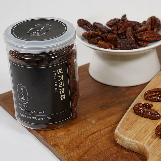 떡기리 호두 피칸 정과 강정 답례품 견과류 선물세트 120g, 호두강정, 1개