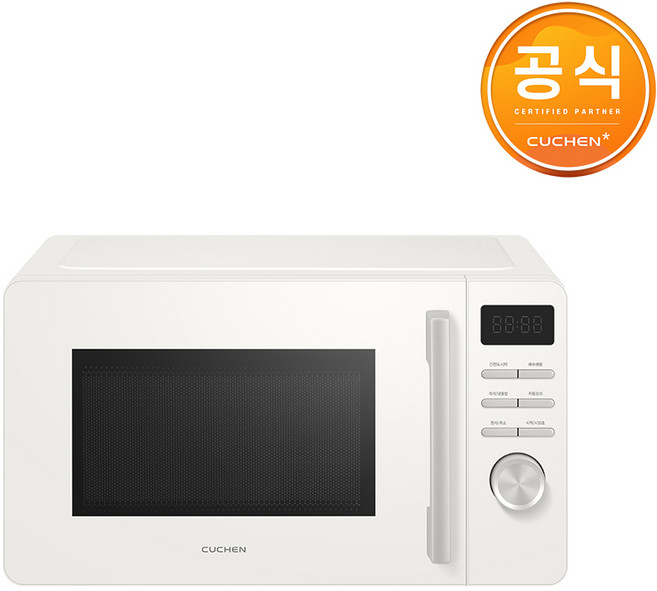 쿠첸 20L 무회전 플랫 전자레인지 CMW-VF200E(베이지), CMW-VF200E