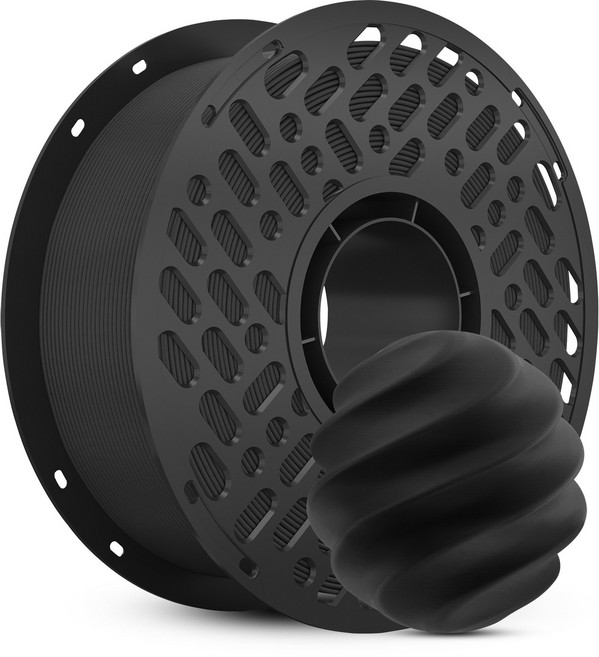 3D프린터 매트 PLA 필라멘트 1.75mm 1kg 무광 뱀부랩 P1S X1C A1 호환, 매트 블랙, 무광 시리즈