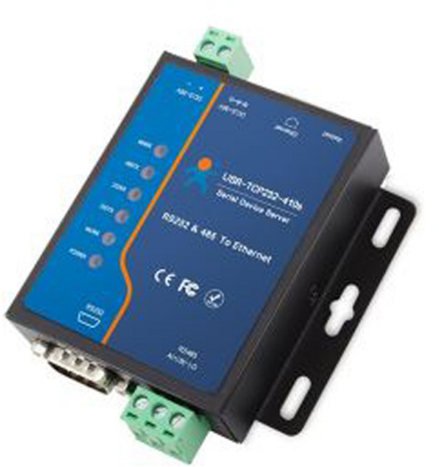 [정식수입] USR-TCP232-410s 디바이스서버 RS232/485 to Ethernet, 1개