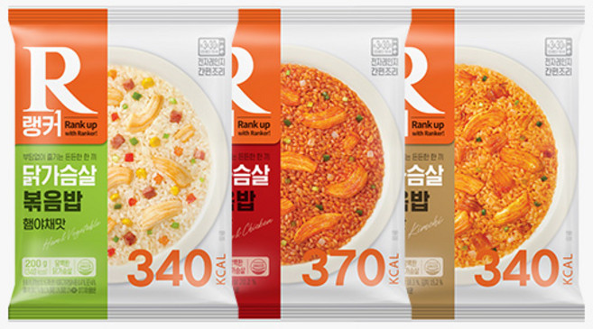 [랭킹닭컴] 랭커 닭가슴살 볶음밥 혼합, 30개, 200g