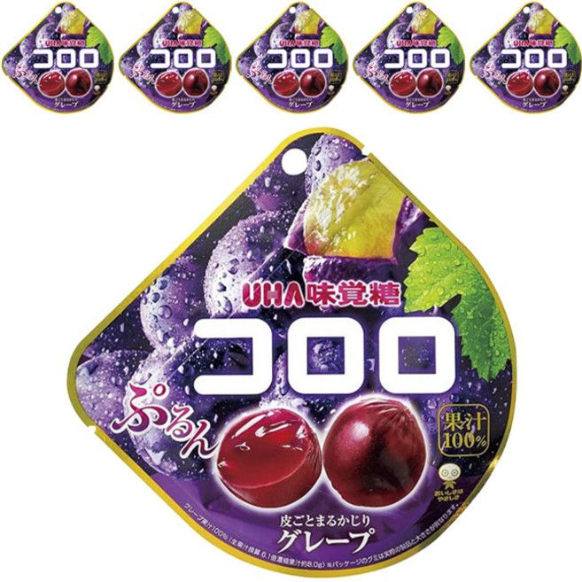 UHA 미각당 코롤로 그레이프 48gx6봉지, 6개