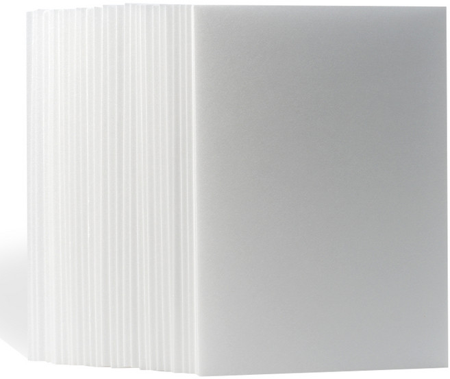 뮤즈 A4 재단 백색 우드락 1T 210x300mm, 30개, 1mm