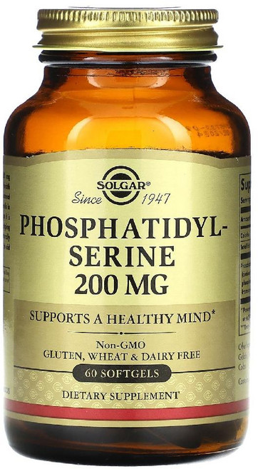 솔가 포스파티딜세린 200mg 소프트젤, 60정, 1개